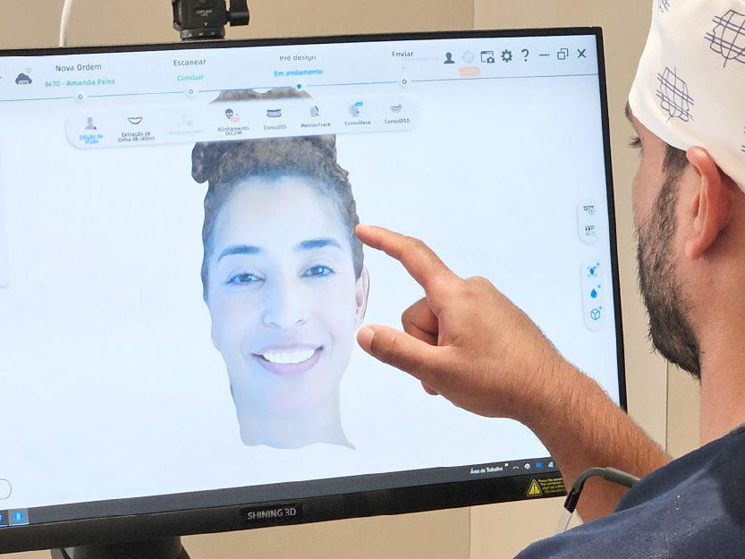 Scanner facial